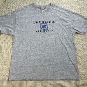 UNC Carolina Shirt XXL Mens Adult Foot Locker Tar Heels Tee Gray Vintage